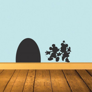 Sticker Perete Gaura Soareci Fericiti
