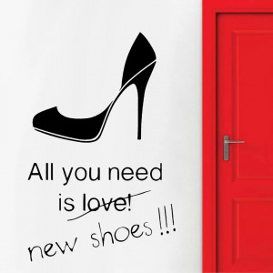 Sticker Perete Shoes