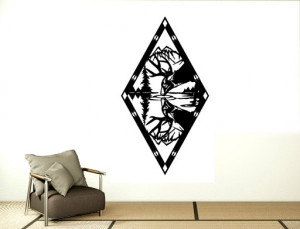 Sticker Perete Tablou Izvor Cerb