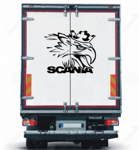Sticker remorca/semiremorca Scania 2