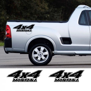 Stickere auto 4x4 Montana (Set 2 buc) - Img 1