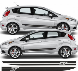 Stickere auto Dungi Laterale Ford Fiesta , focus , fusion , etc (Set 2 buc)