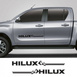 Stickere auto Laterale Toyota Hilux Mountain(Set 2 buc) - Img 2
