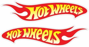 Set 2 buc Sticker Auto Color Hot Wheels