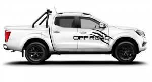 set 2 buc Stickere Off Road Gheara 120 cm