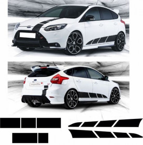 Set Stickere auto Dungi Laterale , capota si haion Ford Focus , fiesta , etc
