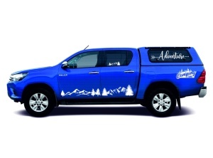 Set Stickere Auto Laterale Mountain Adventure