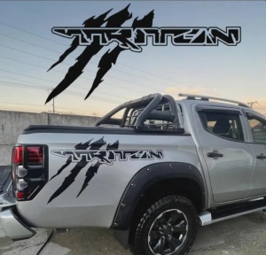 Set Stickere Auto Mitsubishi L200 Triton