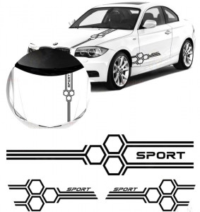 Set Stickere Auto Universale Capota si laterale