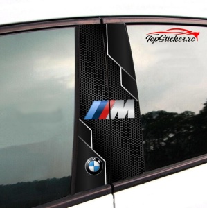 Set Stickere Stalpi Usi BMW M Power