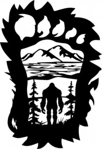 Sticker Auto Big Foot