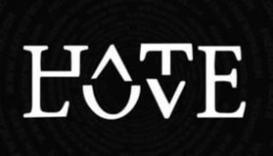 Sticker Auto Hate Love