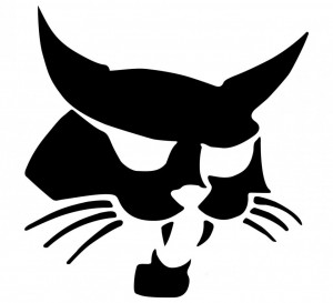Sticker Autocolant Bobcat Logo Cat