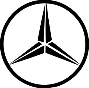 Sticker Mercedes-Benz Sigla