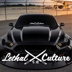 Sticker parbriz Lethal Culture