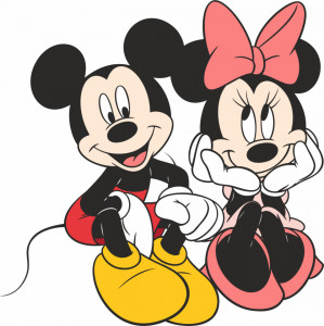 Sticker Perete Mickey and Minnie - Img 2