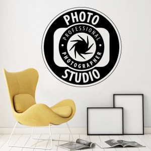Sticker Perete Photo Studio