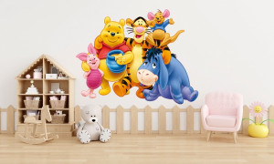 Sticker Perete Winnie the Pooh and Friends