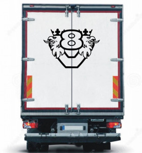 Sticker remorca/semiremorca Scania