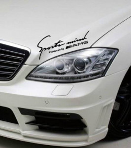 Sticker Sports Mind Mercedes-Benz AMG