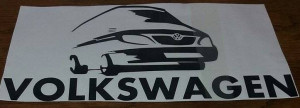 Sticker Volkswagen duba