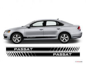 Stickere auto Dungi Laterale Volkswagen Passat (Set 2 buc) - Img 2