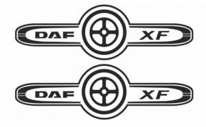 Stickere Daf XF (set 2 buc)