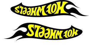 Set stickere auto Hot Wheels 1