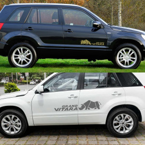 Set 2 buc Stickere Suzuki Grand Vitara - Img 2