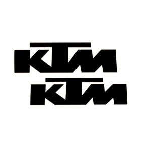 Set Stickere Auto KTM (2 buc)