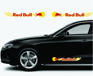 Set Stickere Auto Red Bull - Img 1
