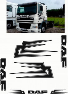 Set Stickere DAF CF, XF, LF, etc