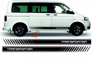 Set Stickere Dungi laterale VW Transporter