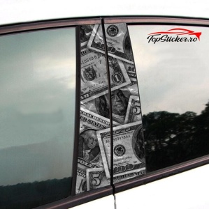Set Stickere Stalpi Usi Dollars