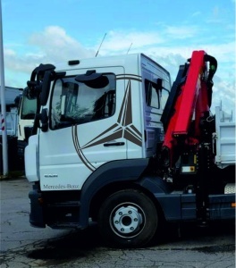 Set stickere laterale Mercedes Atego 1