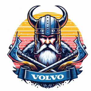 Sticker Auto color Volvo Viking M1