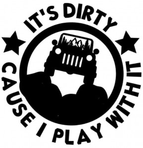 Sticker Auto Off Road Dirty Car