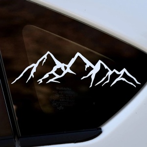 Sticker Auto Peisaj Munti M1