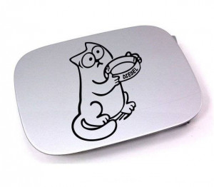 Sticker Capac Rezervor diesel sad Cat