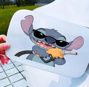 Sticker Capac Rezervor Stitch