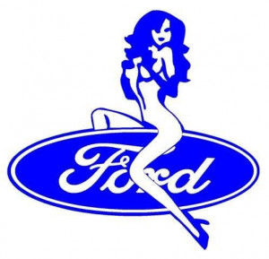 Sticker Ford Fata