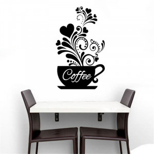 Sticker Perete Bucatarie Cafea