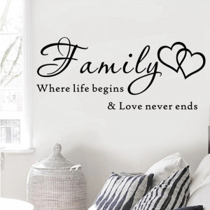 Sticker Perete Family M1