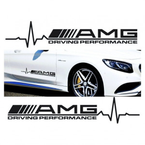Set 2 buc Stickere Auto Mercedes AMG