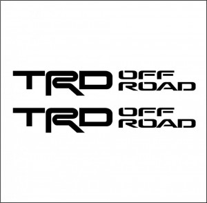 Set 2 buc Stickere Auto Toyota TRD Off Road
