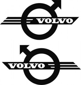 Set 2 buc Stickere Autocolante Sigle Volvo Fh12 Fh13 Fh16 Fh4 Globetrotter 50 cm