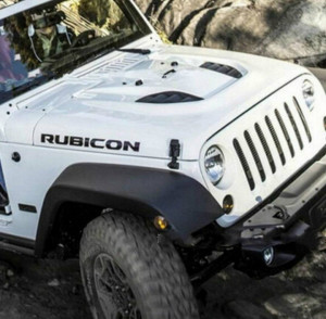 Set 2 buc Stickere Jeep Rubicon
