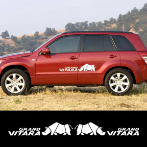 Set 2 buc Stickere Suzuki Grand Vitara - Img 3