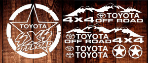 Set 4x4 Off Road Toyota