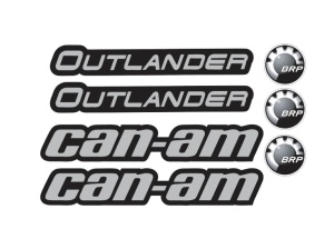 Set 7 Stickere ATV Can Am Outlander BRP - Img 6